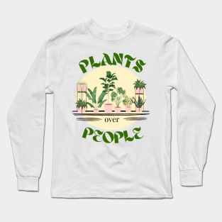 Plants Over People Long Sleeve T-Shirt
